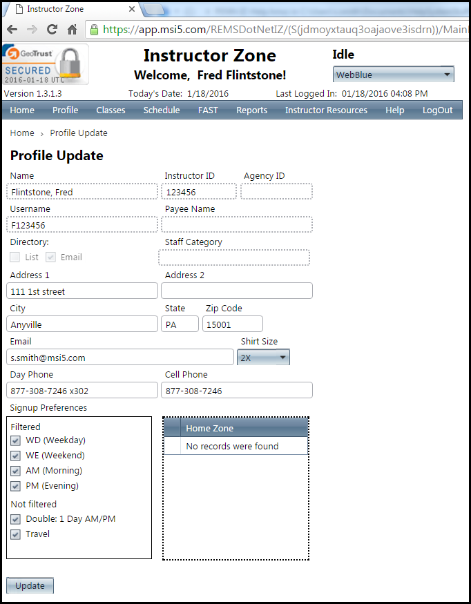 Profile_Update
